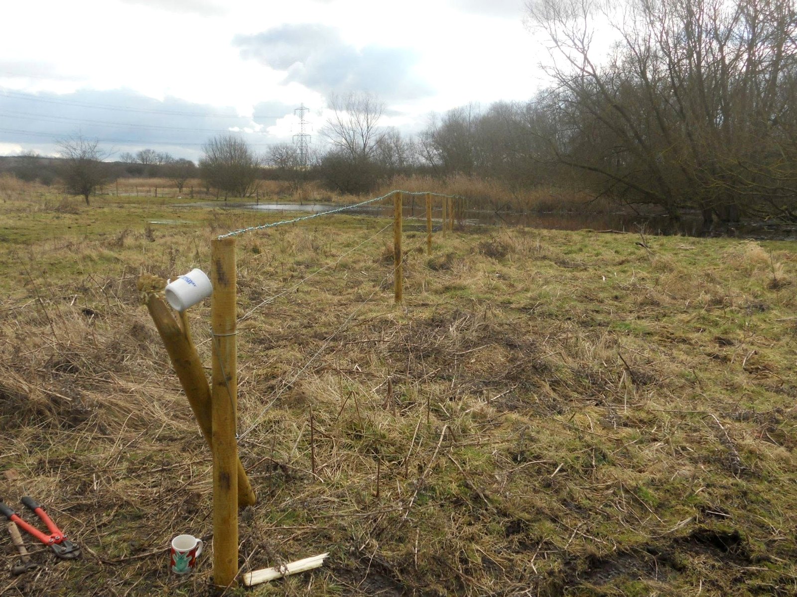 The Green Lane site during earlier development work